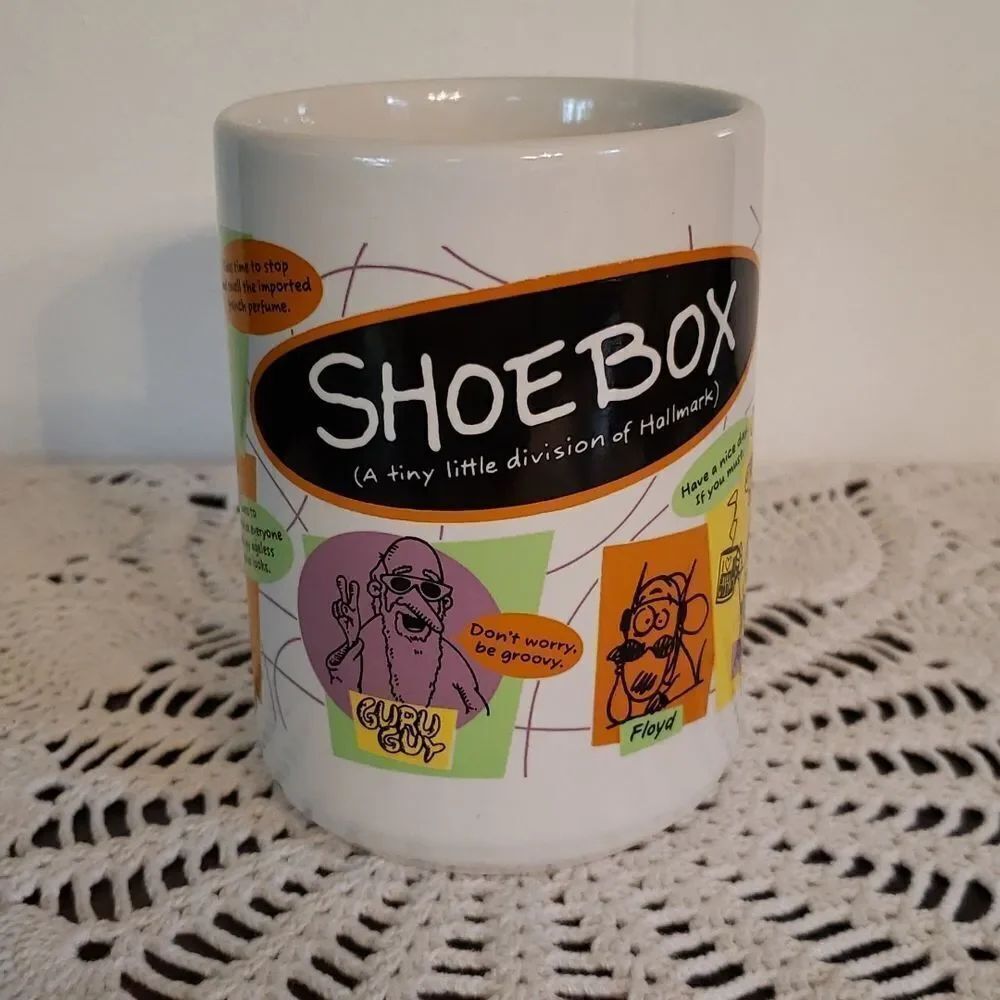EUC Vintage Hallmark Shoebox Greetings Coffee Mug (2000)
